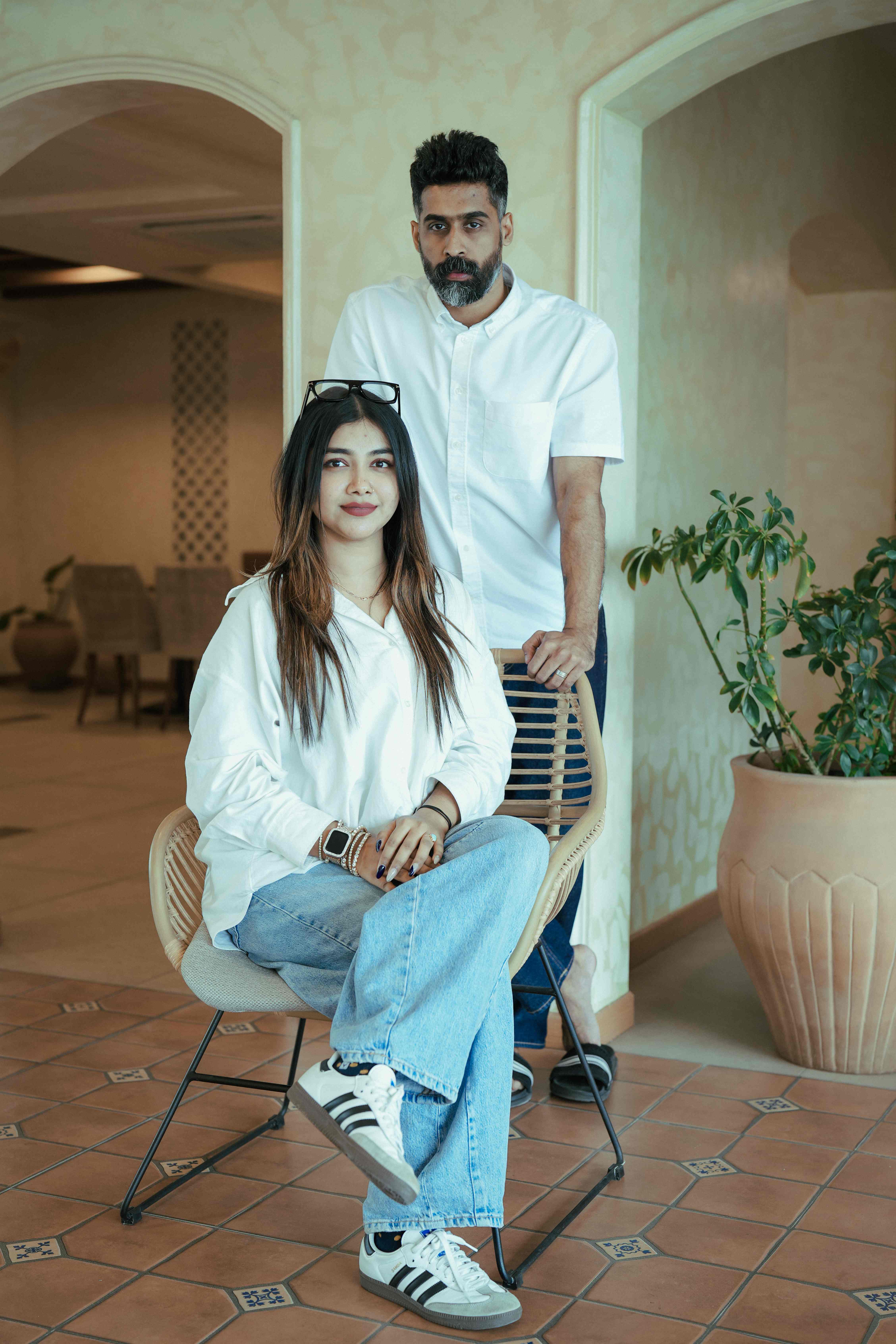 SREENATH MIKHAEL & HIBA BAVA - Co-founders of BAVLIV LUXE PRIVATE LIMITED